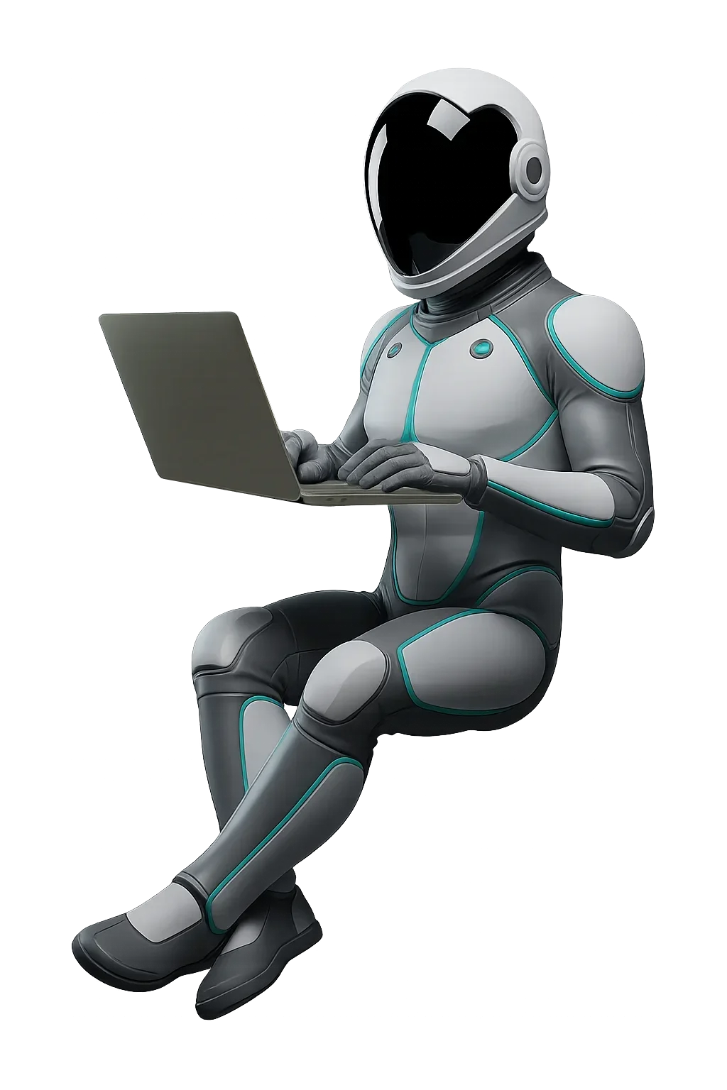 AstroNova Flotando con Laptop